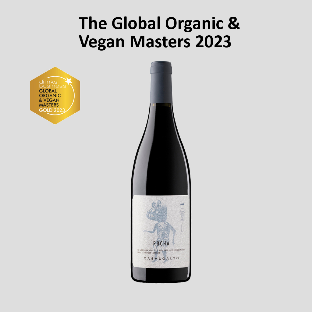 Rocha 2021 wins a Gold Medal at the Global Organic & Vegan Wine Masters
